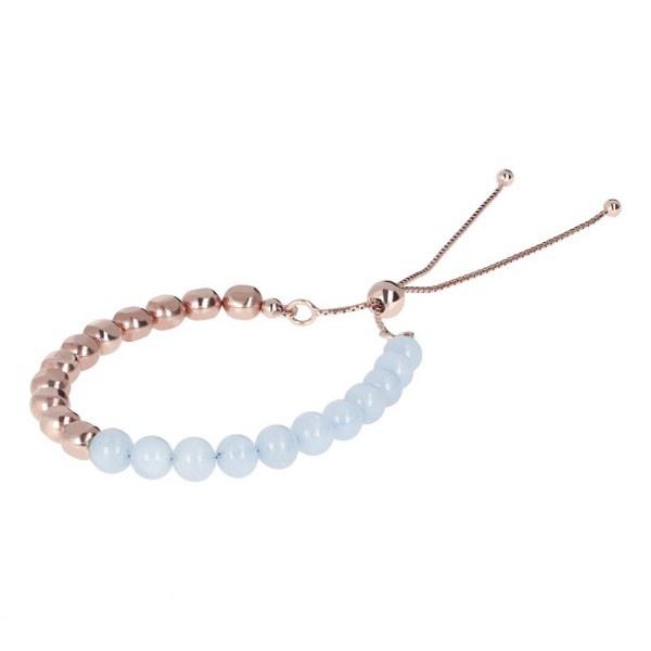 thumb 1 | BRONZALLURE VARIEGATA Bracelet 18K Rose Gold Plated