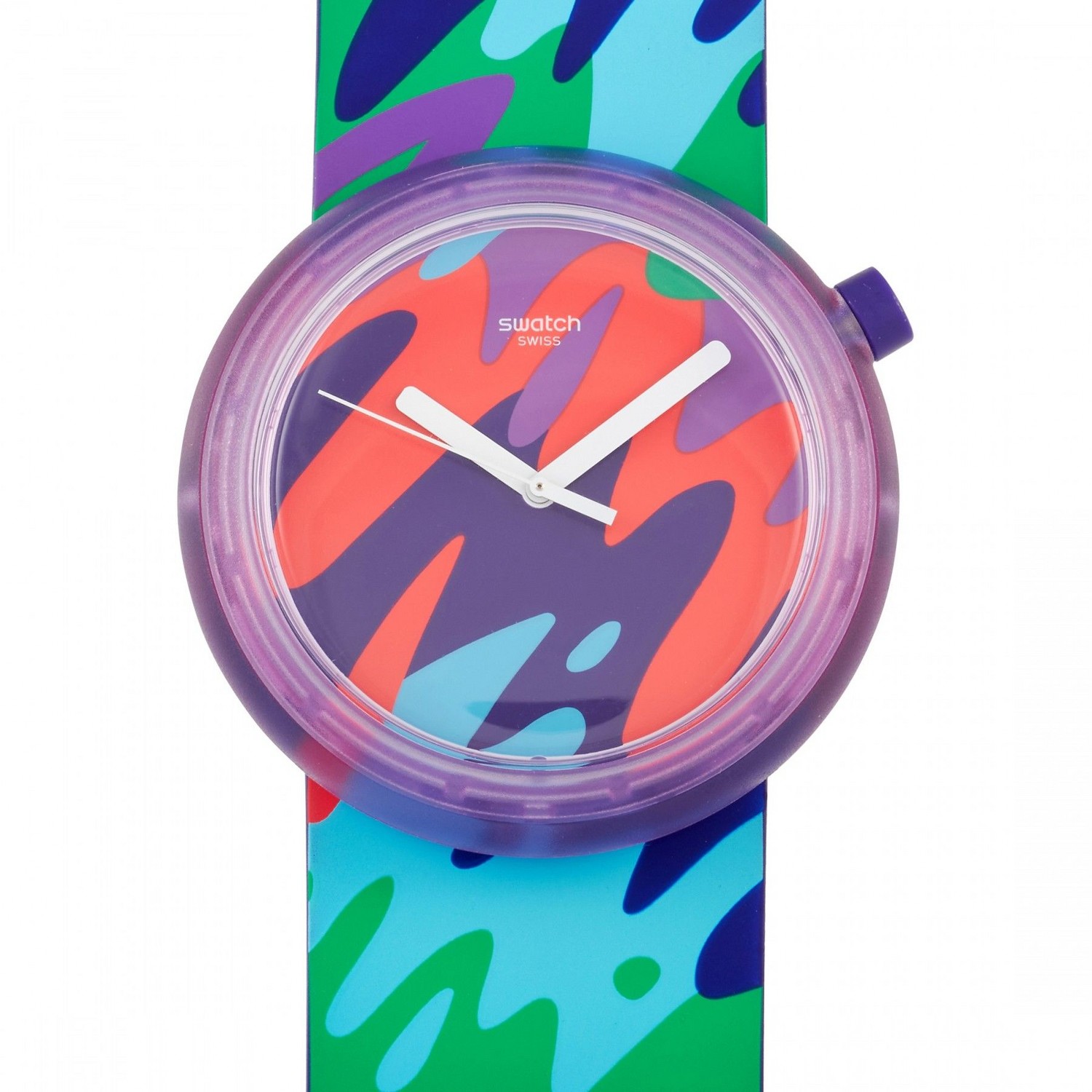 SWATCH POP POPTHUSIASM Multi Colour Silicone Strap thumb 1463 | SWATCH POP POPTHUSIASM Multi Colour Silicone Strap