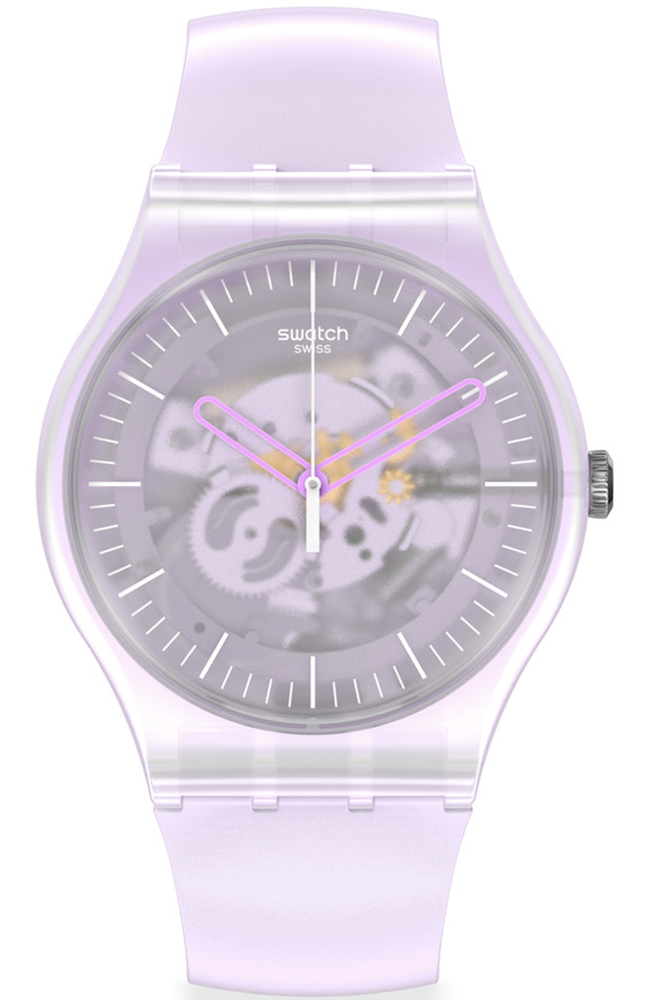 SWATCH NEW GENT PINK MIST Pink Silicone Strap thumb 43 | SWATCH NEW GENT PINK MIST Pink Silicone Strap