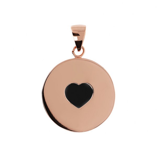 74930 | BRONZALLURE ΑLBA Pendant 18K Rose Gold Plated