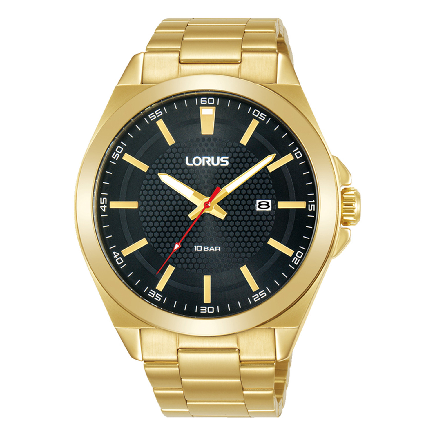 RH938PX9 LORUS20SPORTS20Gold Tone20Stainless20Steel20Bracelet | LORUS SPORTS Gold-Tone Stainless Steel Bracelet.
