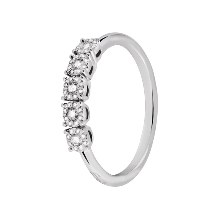 SALVINI DAPHNE ETERNITY RING 18K White Gold with Diamonds 20061175 | SALVINI DAPHNE ETERNITY RING 18K White Gold with Diamonds