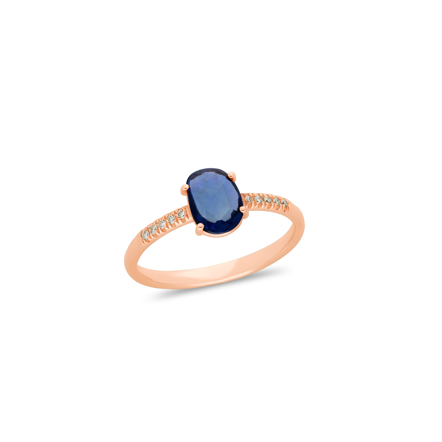 133453 | Solitaire Ring in 18K Gold