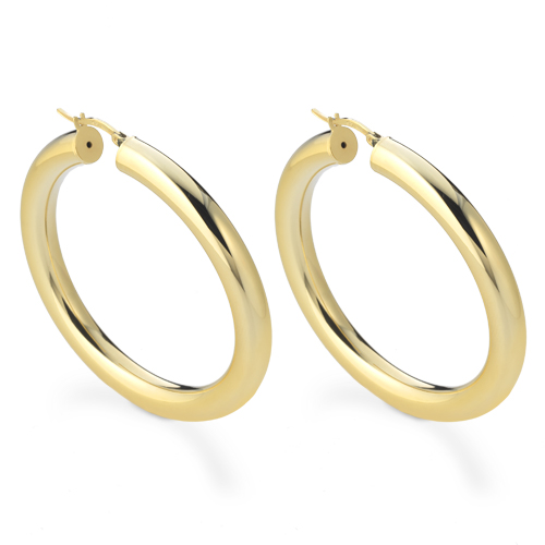 MARCELLO PANE Gold Plated Silver Earrings 339b8464-5f6a-4478-be29-33a2adfac7aa