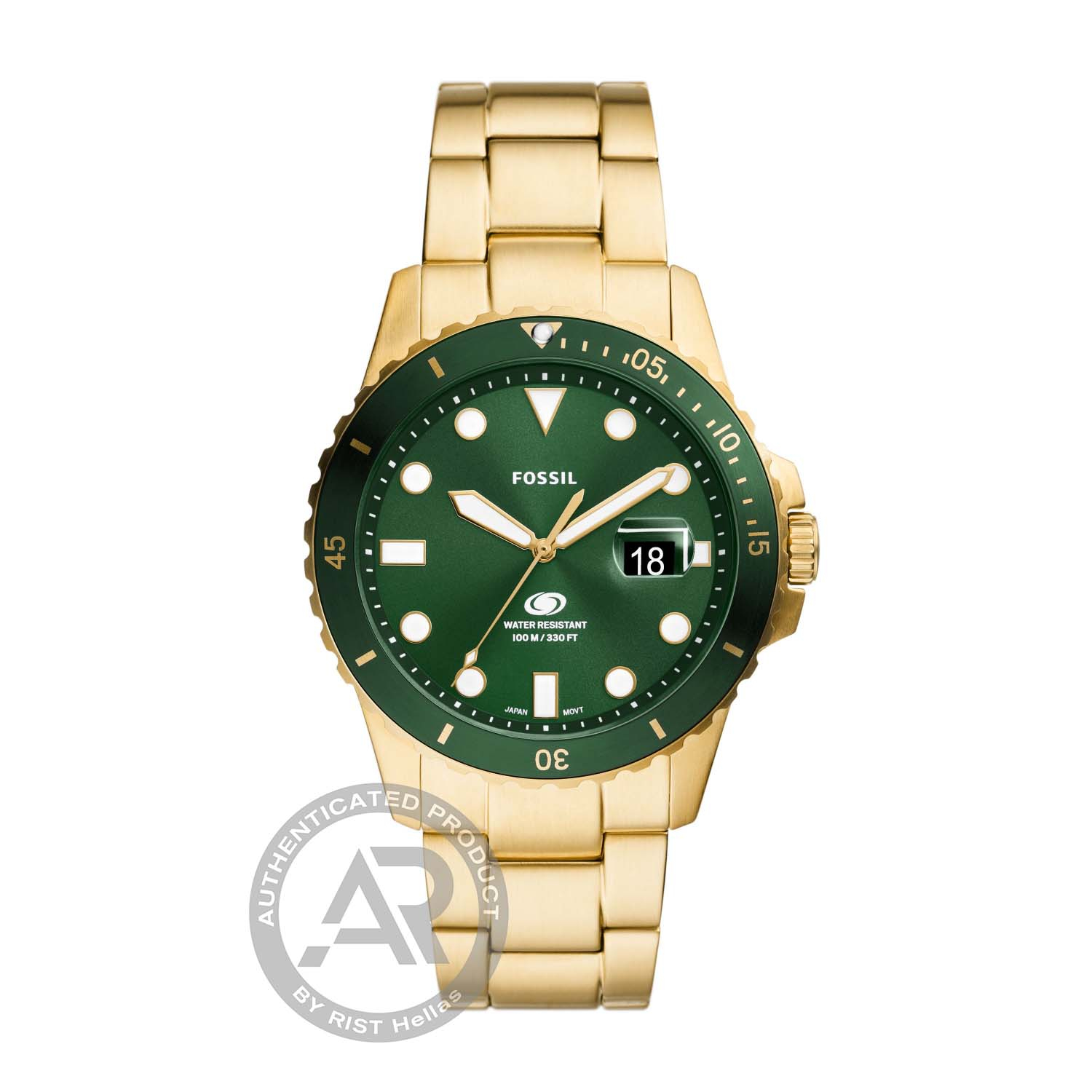 FS6030 | FOSSIL Fossil Blue Gold Stainless Steel Bracelet