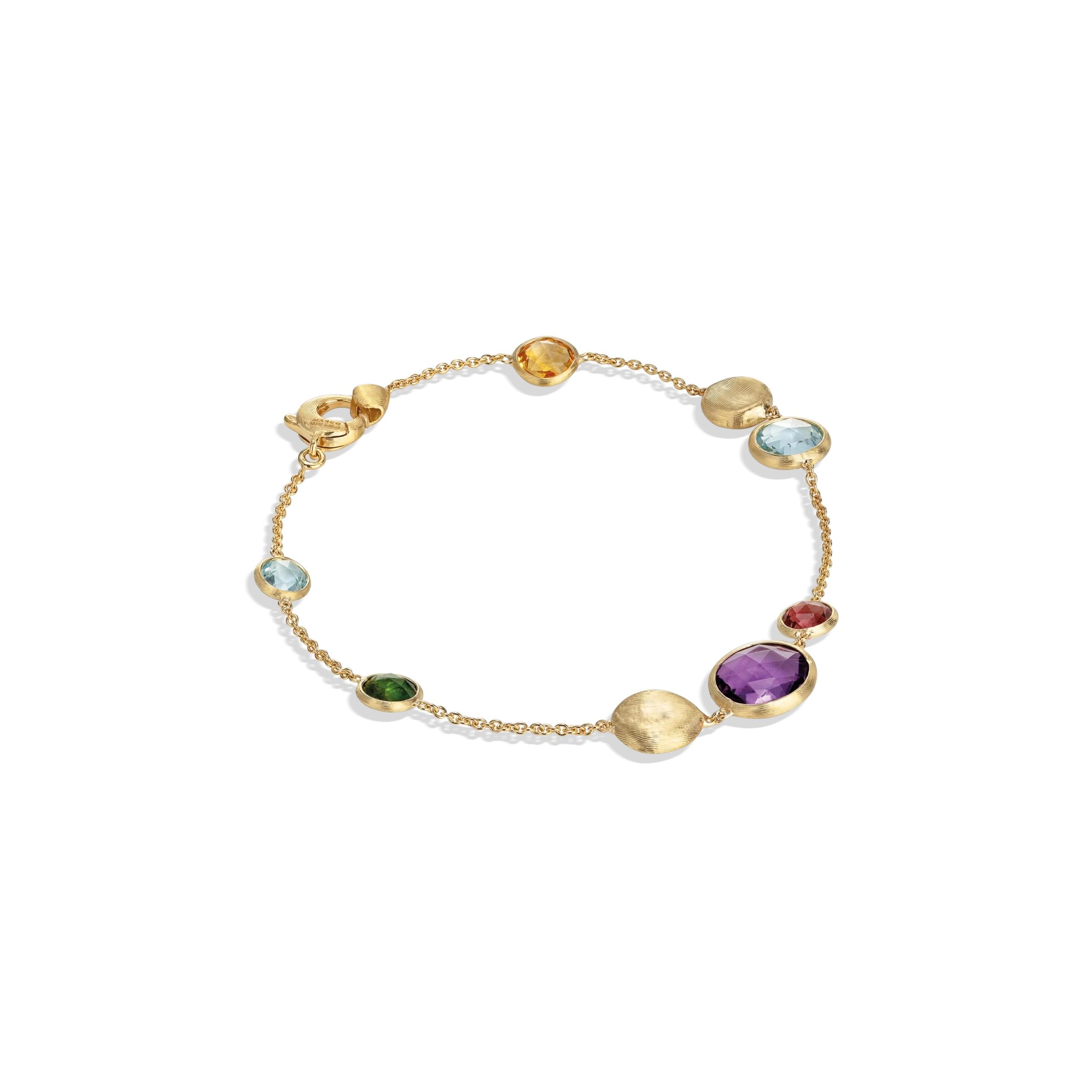 MARCO BICEGO JAIPUR COLOUR 18Kt Gold Gemstones Bracelet 394d25e4-8086-4d4e-836a-95f97878ff32