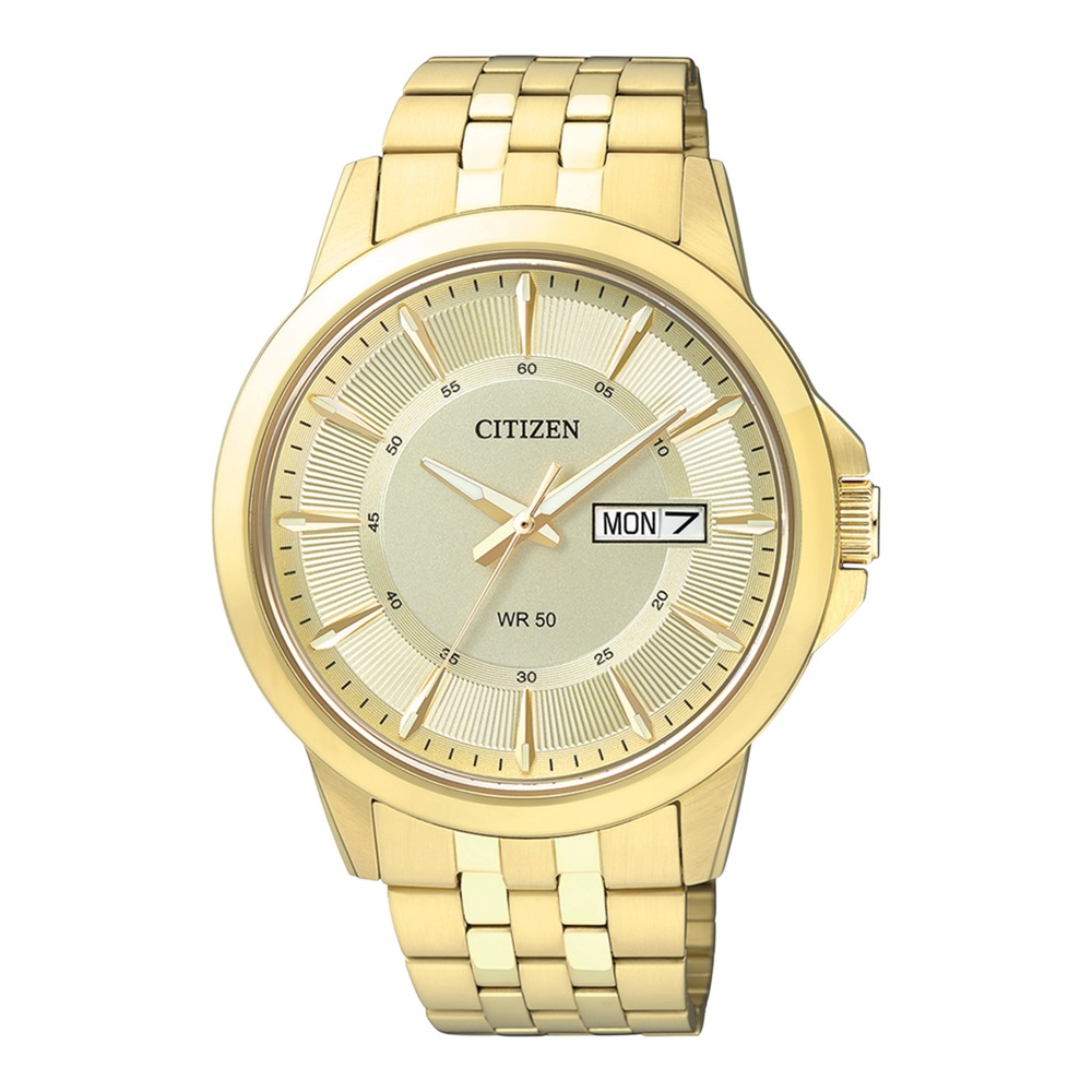 BF2013 56P | CITIZEN CLASSIC Gold Stainless Steel Bracelet.
