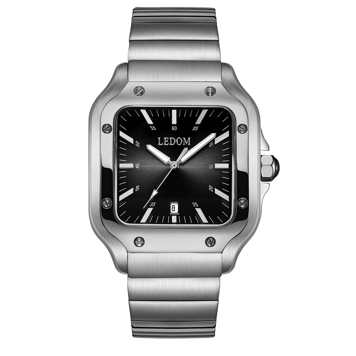LD.1501 2 1 | LE DOM VANGUARD Silver Stainless Steel Bracelet