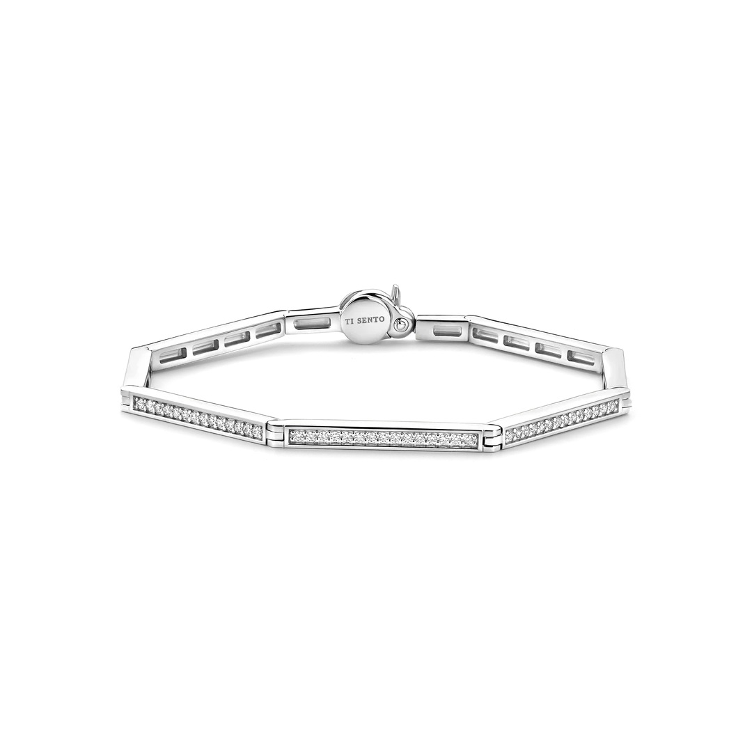 23079ZI | TI SENTO MILANO BRACELET Silver, Cubic Zirconia