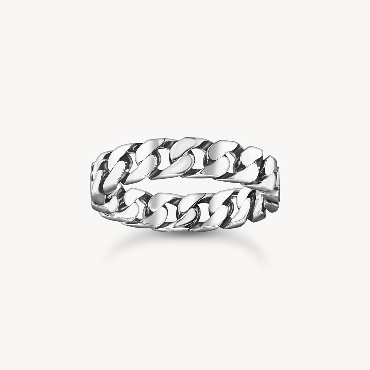 TR2496 637 21 | THOMAS SABO Silver Ring with Chain Links