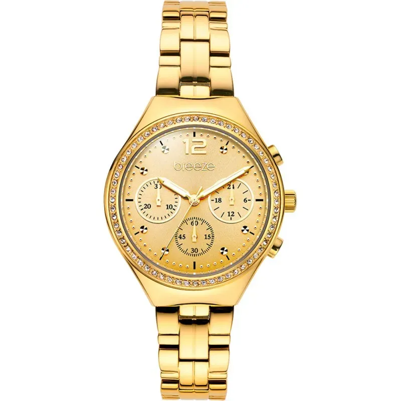 212561.2 | BREEZE ABSOLUTE Gold Stainless Steel Bracelet