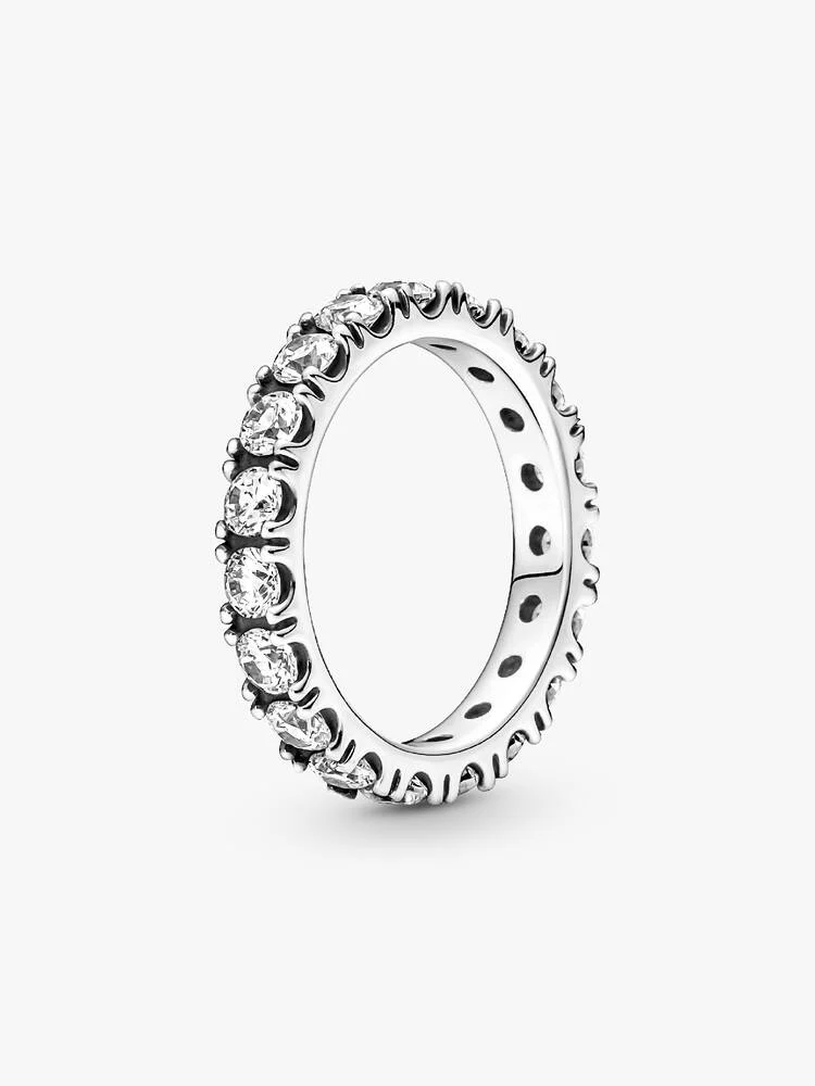 PANDORA ΜΟΜΕΝΤS Sparkling Row Eternity Ring 190050C01 60 | PANDORA ΜΟΜΕΝΤS Sparkling Row Eternity Ring