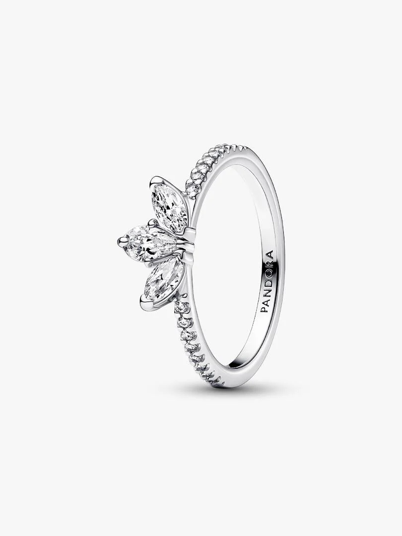 192392C01 52 | PANDORA TIMELESS Sparkling Herbarium Cluster Ring