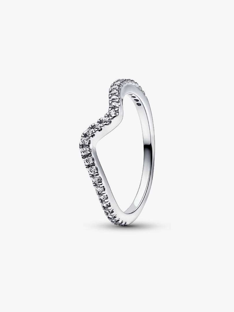 192539C01 54 | PANDORA ΤΙΜΕLESS Sparkling Wave Ring