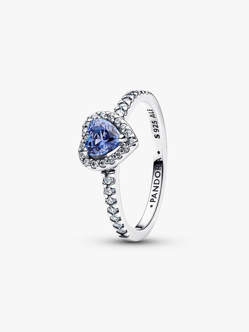 198421C05 56 | PANDORA TIMELESS Sparkling Elevated Heart Ring